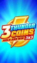 3 Thunder Coins Hold And Win