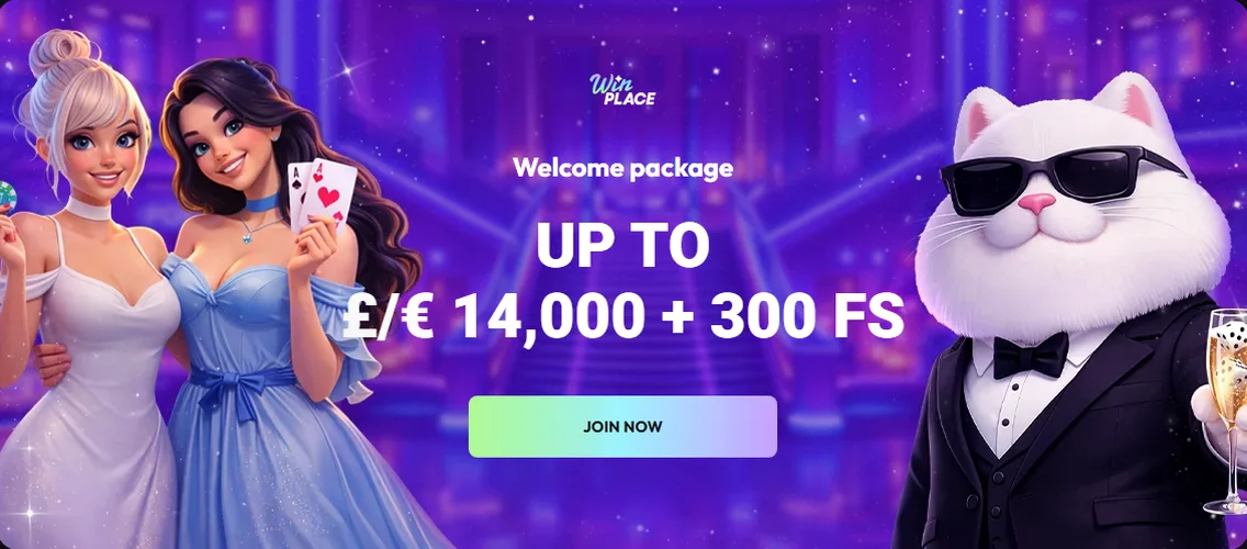 WinPlace — 100% fino a 4.000 € + 100 giri gratis